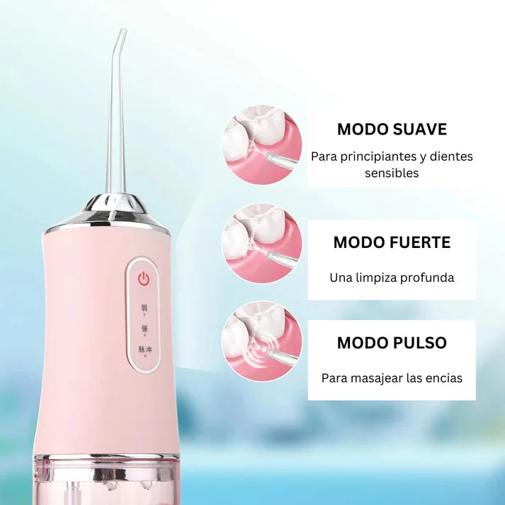 AquaSmile® Irrigador Bucal Blanco